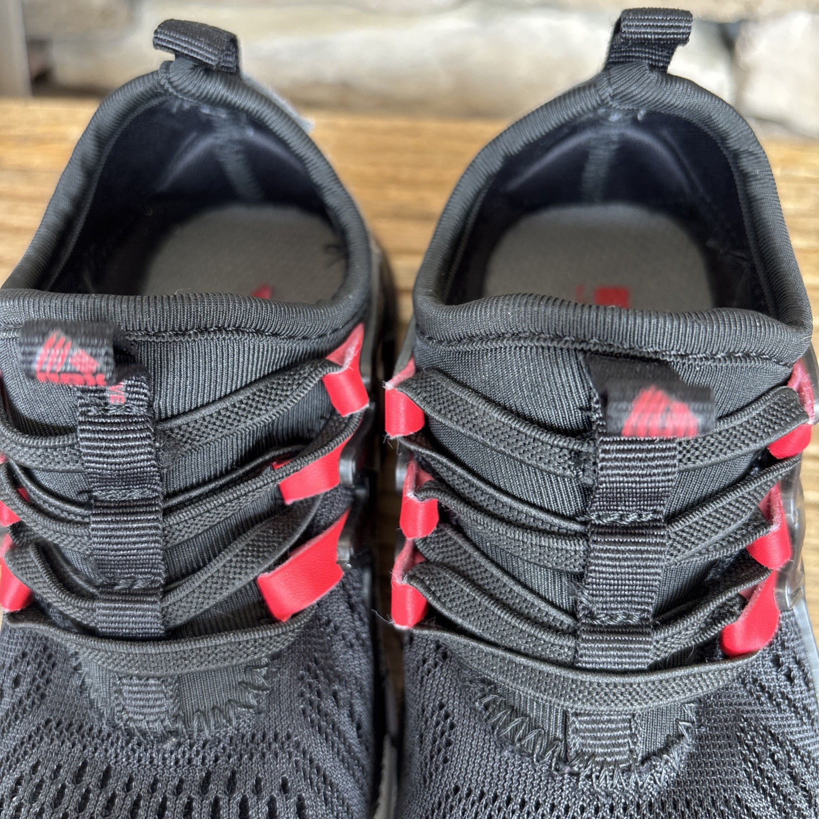 Reebok  RBX Toddler Sneaker Black/Red Size 9 Stretch Self Tie Shoes thumbnail 3