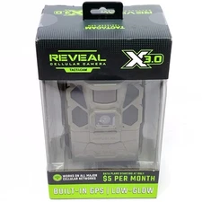 Tactacam Reveal X 3.0 Cellular Trail Camera With Built-in GPS (RV-TC-XGEN3) NEW