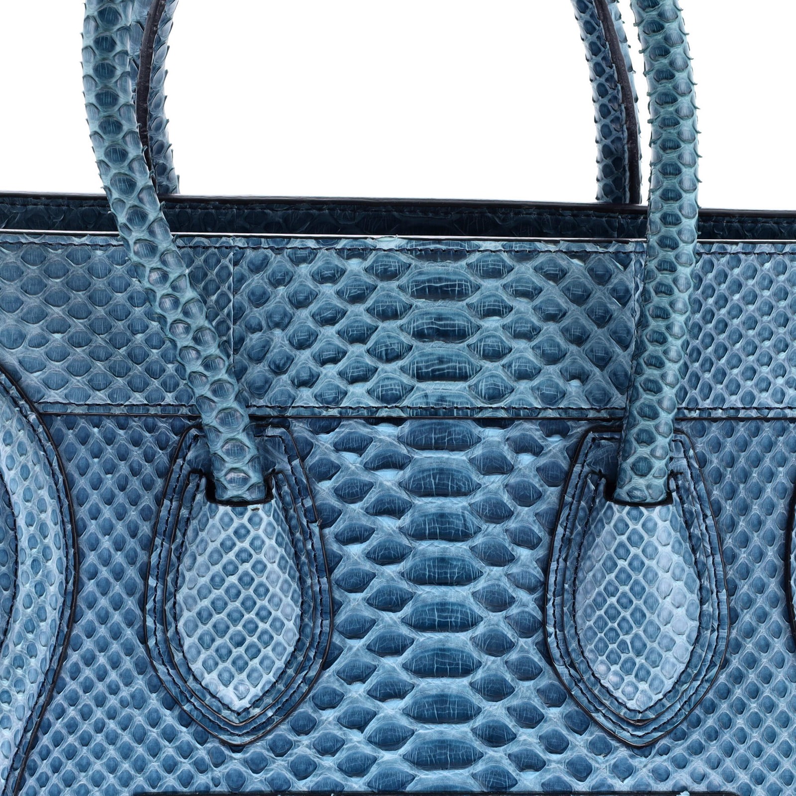Celine Luggage Bag Python Micro - image 6