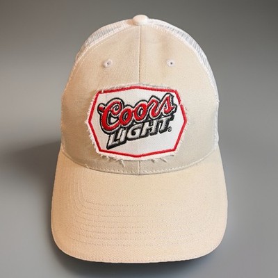 Official Coors Light Beer Trucker Hat Silver Bullet Mesh Snapback Cap NWOT
