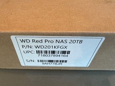 Western Digital WD Red Pro NAS HDD WD201KFGX 20TB w/ 512MB Cache 6Gb/s 7200rpm