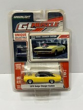 1970 Dodge Charger Custom Yellow Greenlight Gl Muscle 164 - Open Packaging