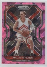 2020-21 Panini Prizm Pink Ice Prizm Malachi Flynn #287 0u46
