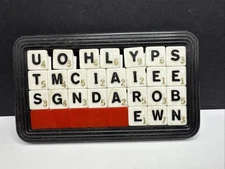 Vintage 1950's Plastic Drueke Slide Puzzle - Skor Crossword