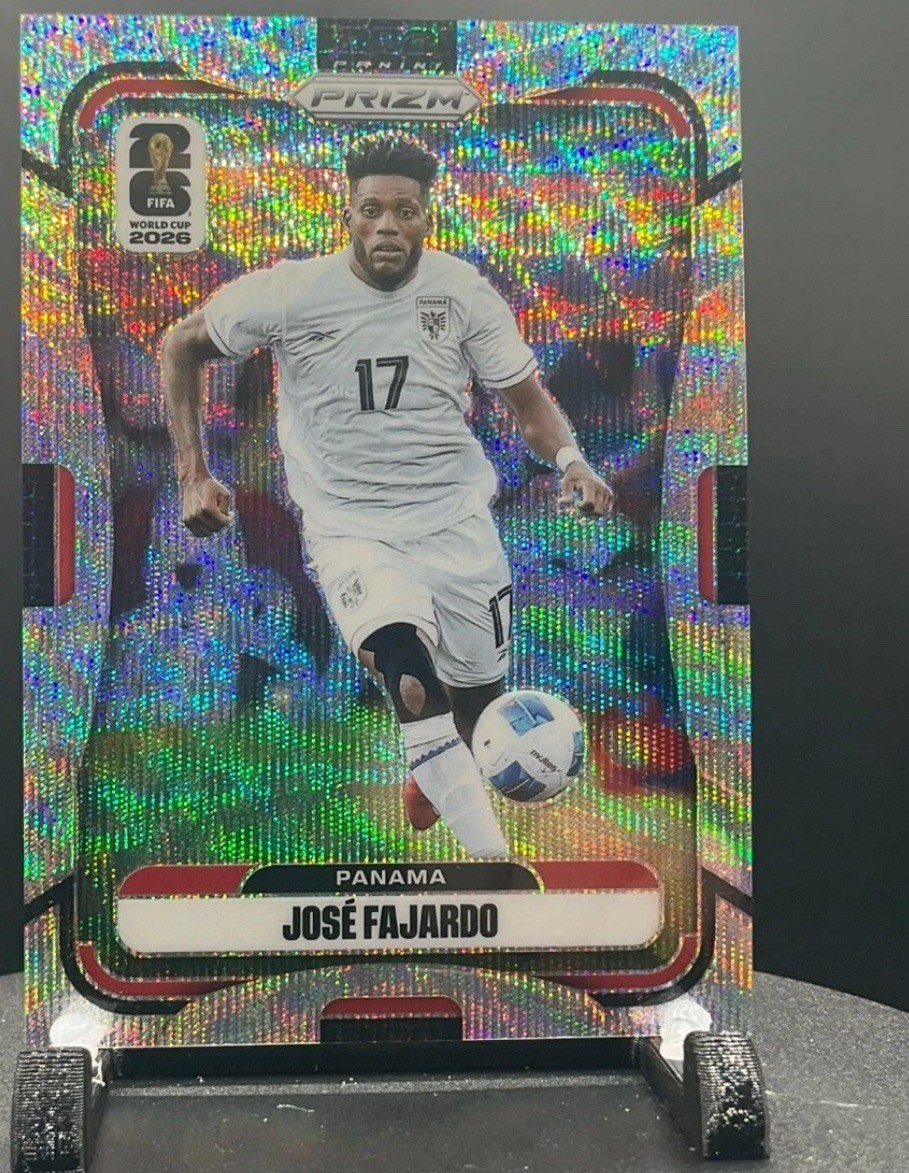 2026 Prizm FIFA World Cup World Cup Wave Prizm #336 Jose Fajardo, Panama