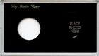 Capital Plastic Meteor Holder My Birth Year - Silver Eagle Dollar (40.6mm) - Blk