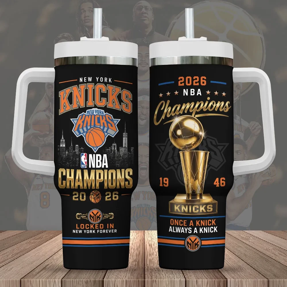 Knicks NBA Finals Champions 2026 40oz Tumbler