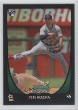 2011 Bowman Draft Chrome Refractor Pete Kozma #55 1g5