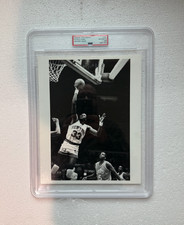 Patrick Ewing PSA Type I Original 8x10 Photograph New York Knicks 1986 Vintage