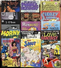 Huge LOT of 15 Underground Comix RARE OOP Low Print Run HTF Vaughn Bode 👀 #2 👀