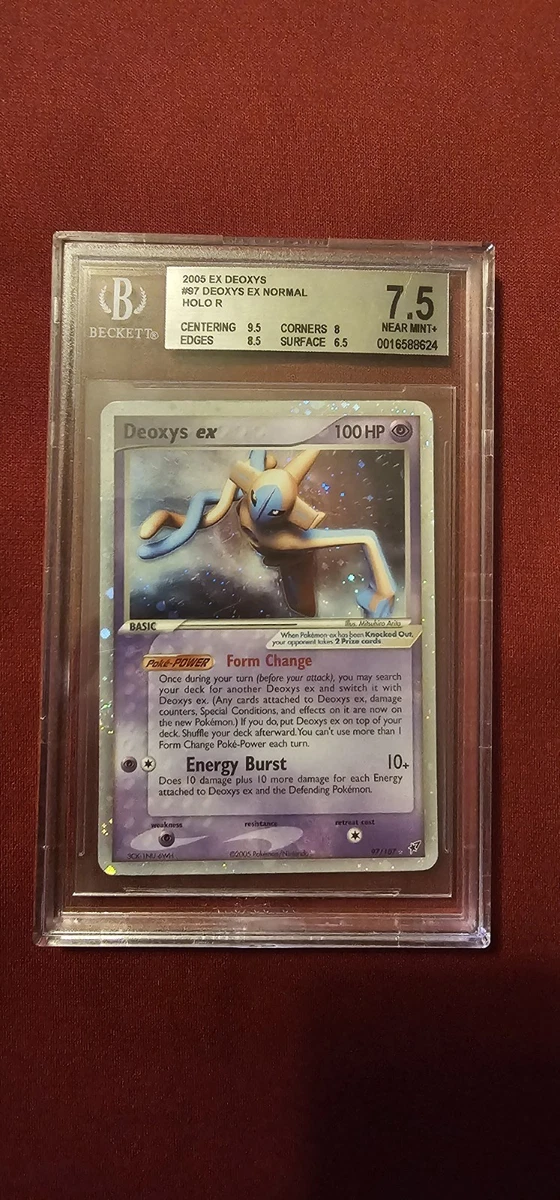 Pokémon TCG EX Deoxys Psychic Ultra Rare Individual Collectible