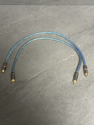 Straight Wire Rhapsody 2  Cinch Kabel 2x 50cm High End Hifi Kabel #1225