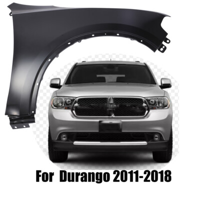 Fender For 2011-2022 Dodge Durango Front Passenger Side Right Primed Steel CAPA