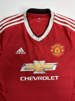 Manchester United Adidas Football Soccer Jersey #21 Men's Size