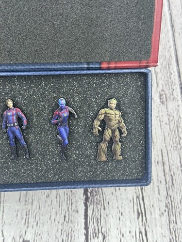 6 Pin Set Kit Limited Marvel Guardians of the Galaxy Volume Walmart Cereal - Picture 4 of 9