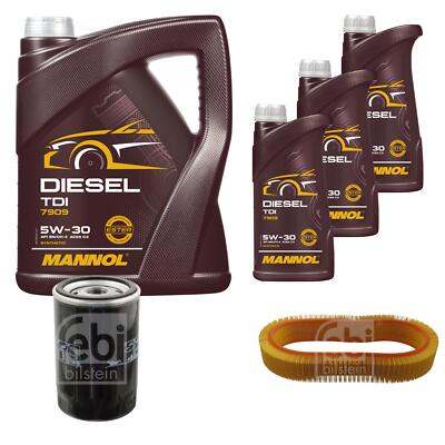 FEBI BILSTEIN Inspektionspaket 8L MANNOL Diesel TDI 5W-30 für Mercedes-Benz