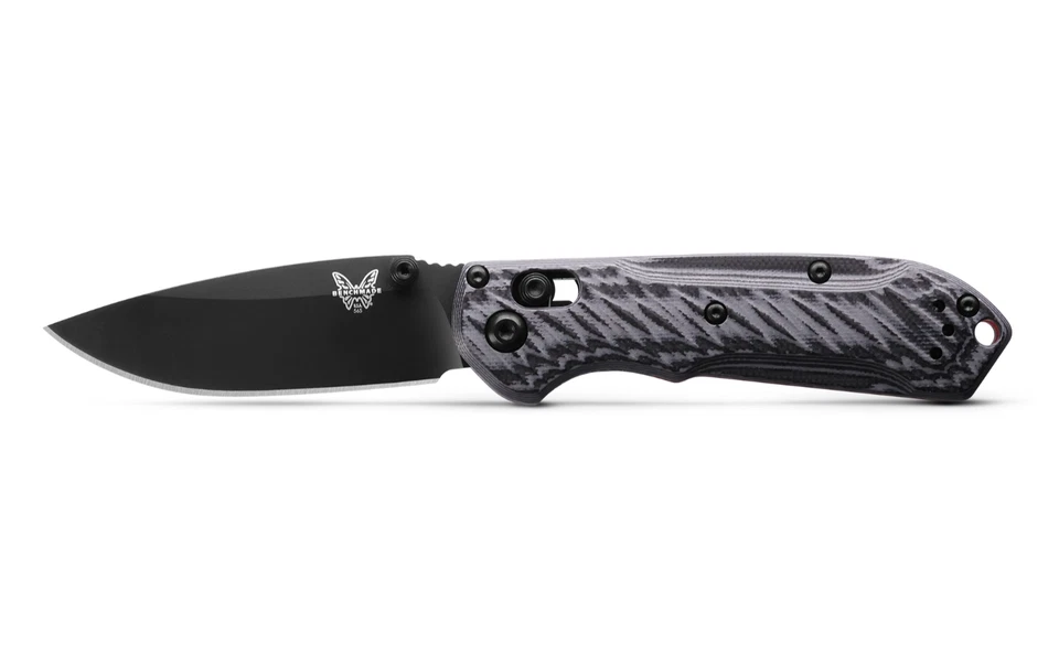 Benchmade Mini Freek Multicolor G10 3" Drop Point 565BK-02 Folding Pocket Knife - Image 4 of 4