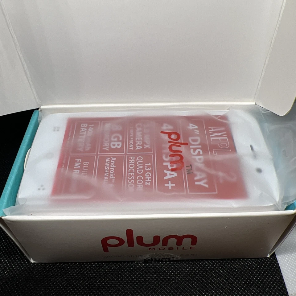 New In The Box AXE Plus2 Android 8GB- White Phone, Camera, Built In FM Radio - Image 2 of 4