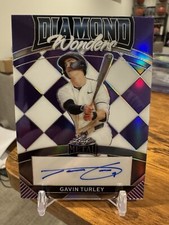 2024 Leaf Metal Baseball #/15 SSP Gavin Turley Prospect RC Auto 🔥📈