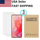 3PK Tempered Glass Protector For Moto G 5G/Power 5G/G Play/G Stylus 5G 2021 2024
