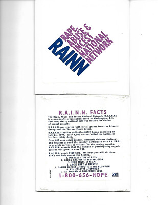 R.A.I.N.N.- Public Service Announcement CD  **Promo Issue**