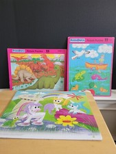 Set of 3 Children's Picture Puzzles