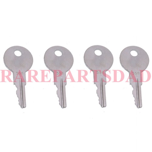 (4) Ignition Key 556 For Ford New Holland Skid Steer L120 LS120 L775