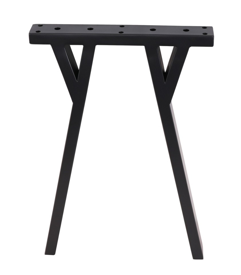 2x 18'' Vintage Metal Industrial kitchen Bench legs,Coffee Table Legs