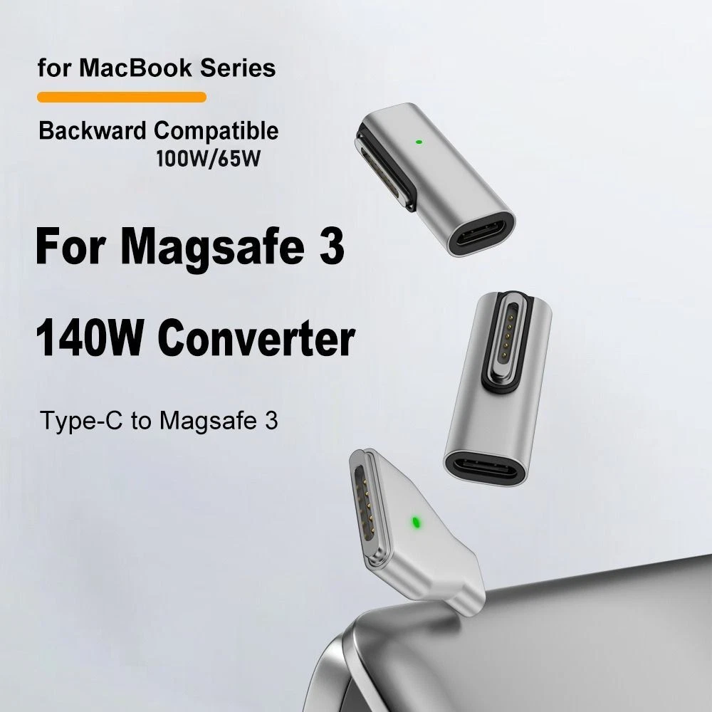 Laptop Typ-C Weiblich zu Magsafe 3 Konverter PD Ladestopfe MacBook 