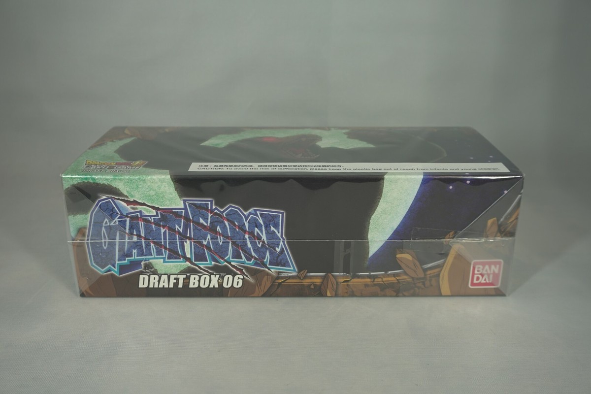 DRAGON BALL SUPER DRAFT BOX 06 GIANT FORCE SEALED BOX IN HAND SHIPS NOW!  811039033897| eBay