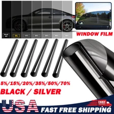 3M Window Roll Uncut Tint Film VLT 5/15/20/35/50/70% 20"x10ft Car Home Office US