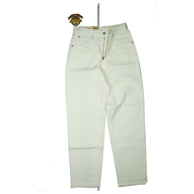 Edwin Newton Slim Jeans Pants 80S 90S Legendary 28/28 W28 L28 Unisex White Japan