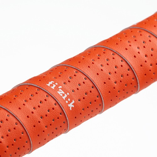 New Fizik Tempo 2mm Microtex Road Bike Handlebar Tape, Orange - 第 2/2 張圖片