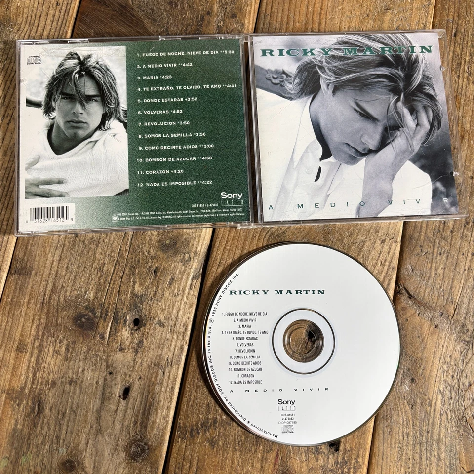 Ricky Martin CD Album (x5) & Single (x2) Bundle/Job Lot/Collection ~Ballad/Latin - Image 3 of 4