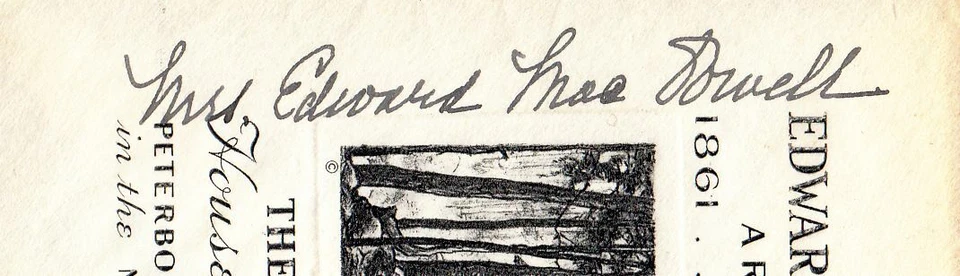 1940 MacDowell Sc 882-78 MacDowell  Association 1st signed Marian MacDowell - Image 2 of 4