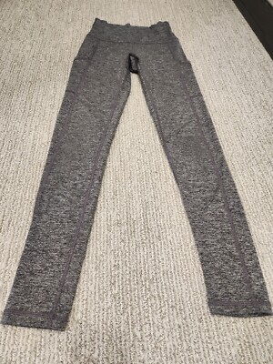 Offline By Aerie Warm Up High Waisted Pocket Leggings Size Small Dark Gray Gym