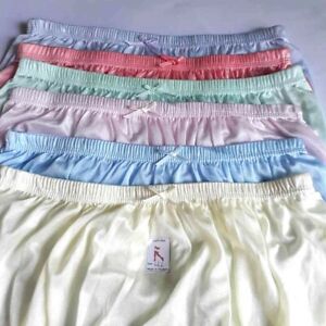 Soft Large Vintage Nylon Satin 6pcs sizeLLL Sissy Panties Gusset Sheer ...