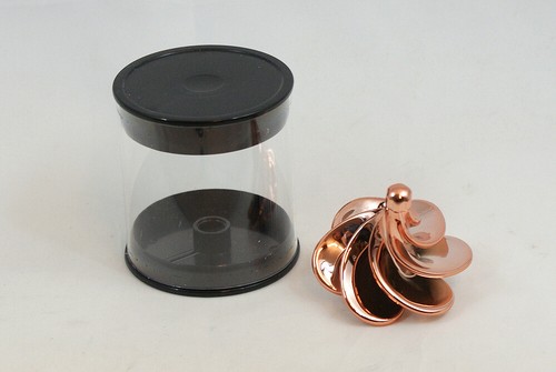 Girisel GyroBlow, giroscopio, giroscopio de aire sobre pedestal magnético; color rosa - Imagen 3 de 5