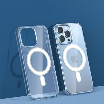 Zeera Magnetic Clear Case for iPhone 13 12 Pro Compatible with MagSafe  Wireless