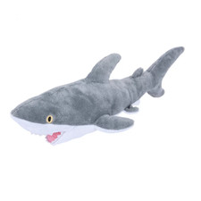 New 22" Safe Great White Shark Stuffed Animal Plush Toy Toddler Baby Ages 0