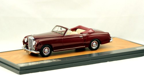 1:43 MATRIX MX10201-041 BENTLEY S1 CONTINENTAL PARK WARD DHC CABRIOLET 1956 NIB - Picture 2 of 6