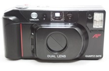  Excellent  Minolta MAC-Dual Quartz Date QD Point  Shoot Film Camera A101626