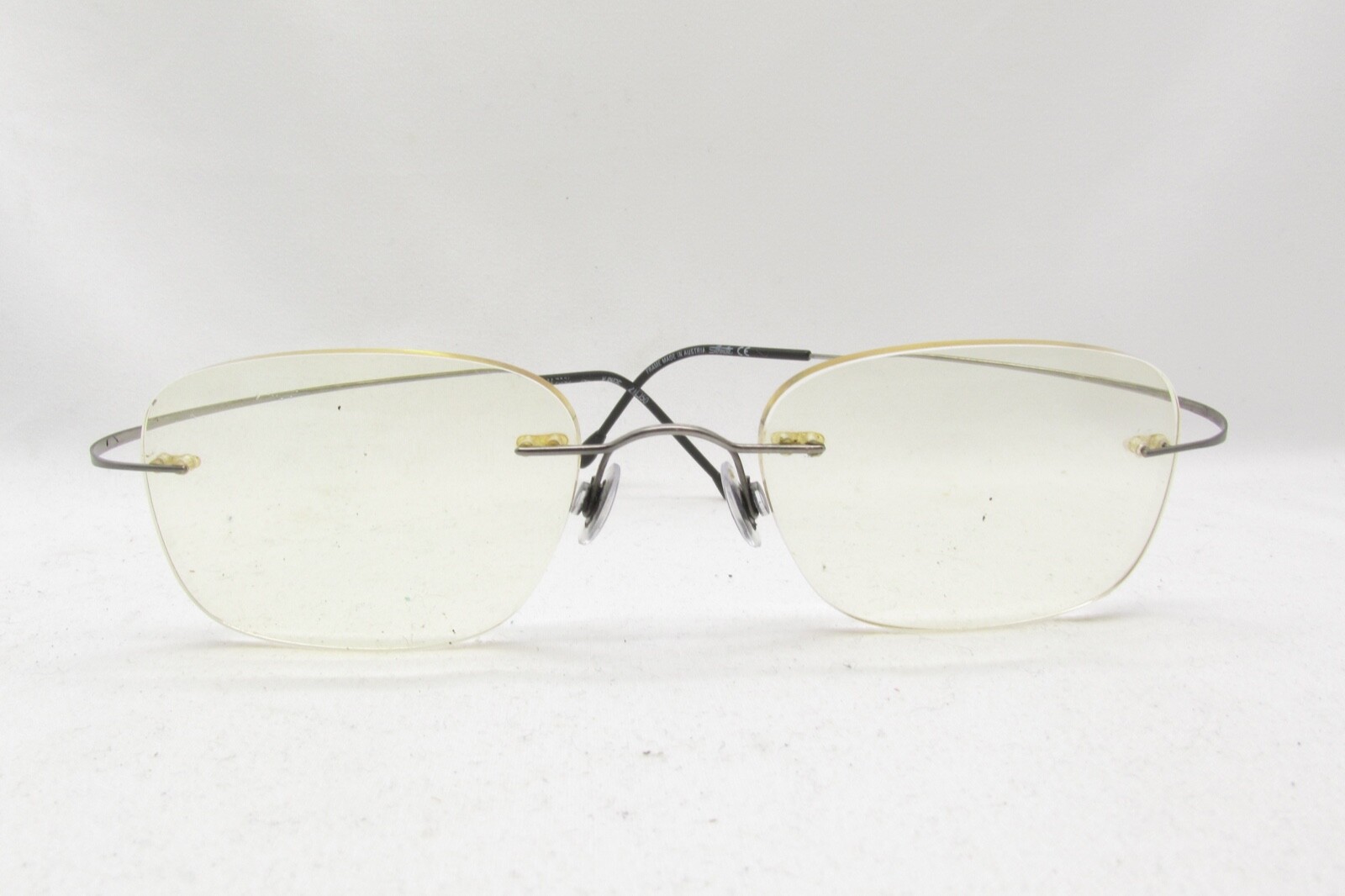 SILHOUETTE RIMLESS SPORTS WRAP EYEGLASSES FRAMES AUSTRIA 50-21-130 114583