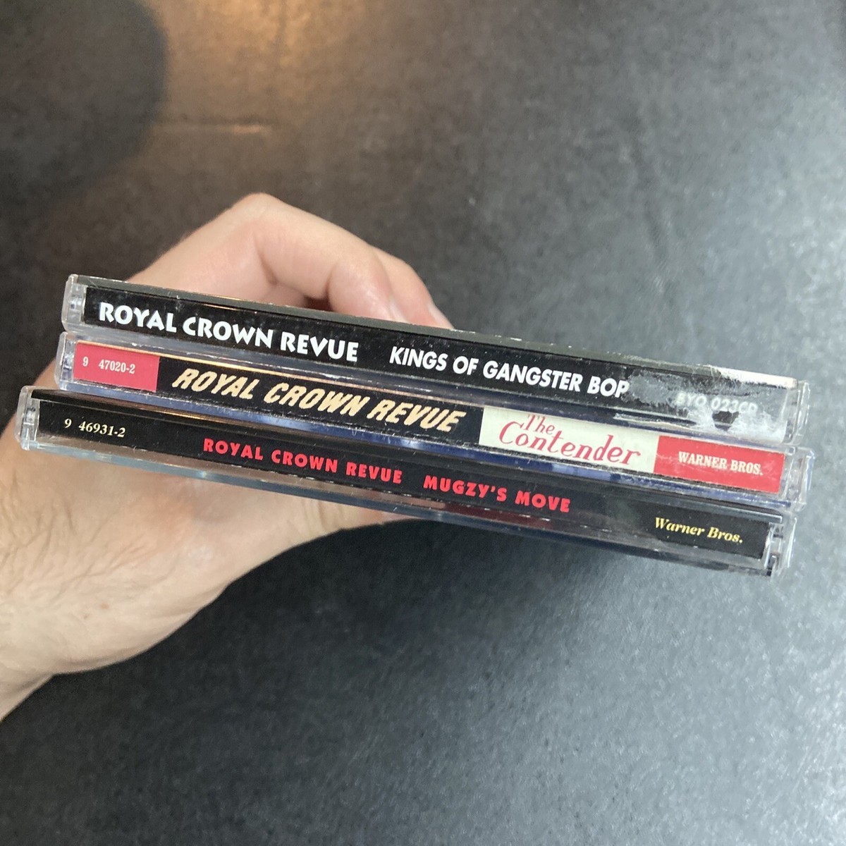 read* Royal Crown Revue (3) CD Lot Mugzy's Move The
