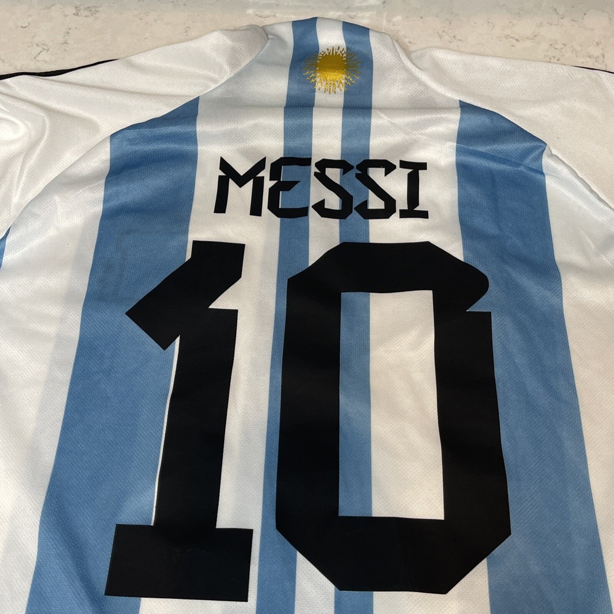 Argentina #10 Lionel Messi World Cup 2022 Player Version Jersey