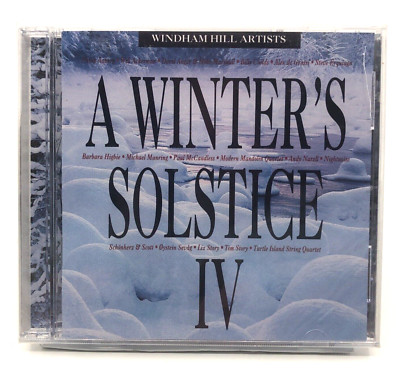 A Winter's Solstice IV - NEW Music CD - Various Windham Hill Artists *Case Crack