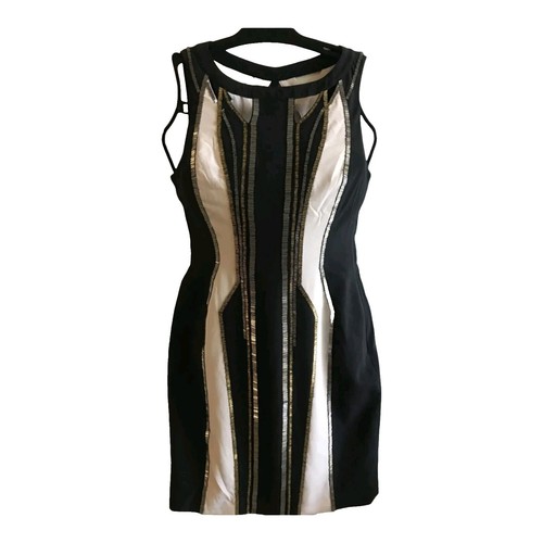 strapless open back dress Amur Catrina Mini Dress in Red Rock