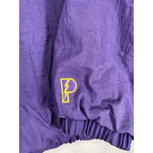 Pro Player NBA Lakers Mens XL Jacket Puffer Reversible Full Zip Embroidered Coat - Picture 4 of 11