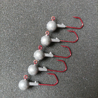 VMC Barbarian  Rundkopf Jig # 5x Gr 2/0 10g