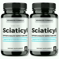 Sciaticyl Capsules - Advanced Nerve Health Support Formula - 2 Pack